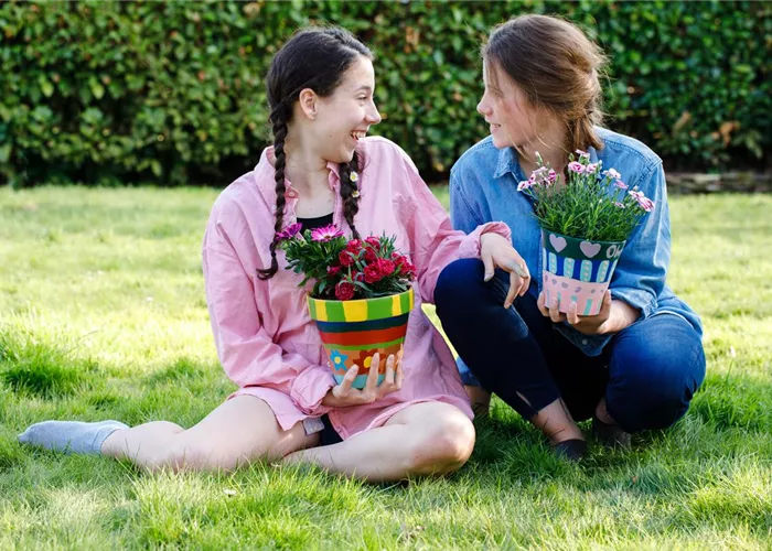 Rustikale Pflanzgefäße selber machen Rustikale Pflanzgefäße selber machen