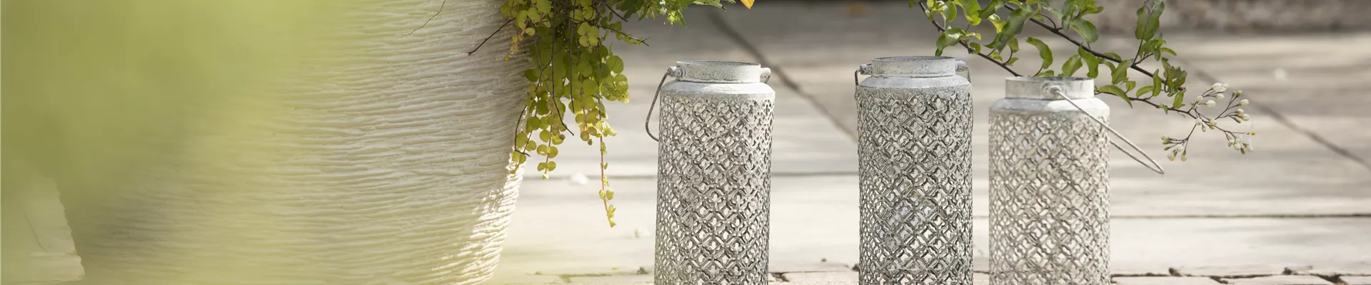 Laternen im Garten Laternen im Garten